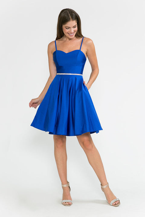Homecoming Short A Line Cocktail Dress Lenovia 5261