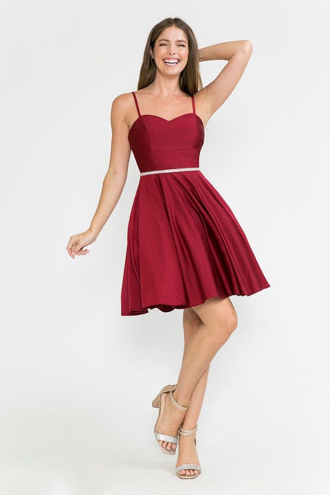 Homecoming Short A Line Cocktail Dress Lenovia 5261
