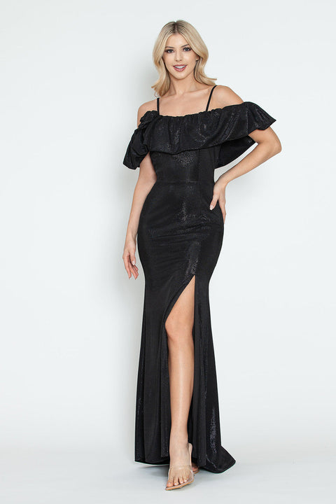 Slit Long Formal Evening Prom Dress Lenovia 5316