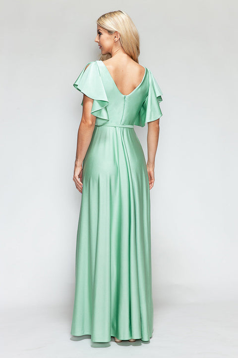 Long Formal Mother of the Bride Dress Lenovia 5277
