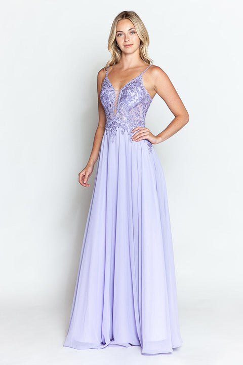 Long Formal Evening Prom Dress Lenovia 8185