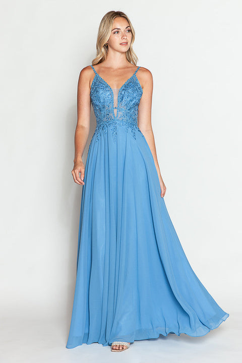 Long Formal Evening Prom Dress Lenovia 8185