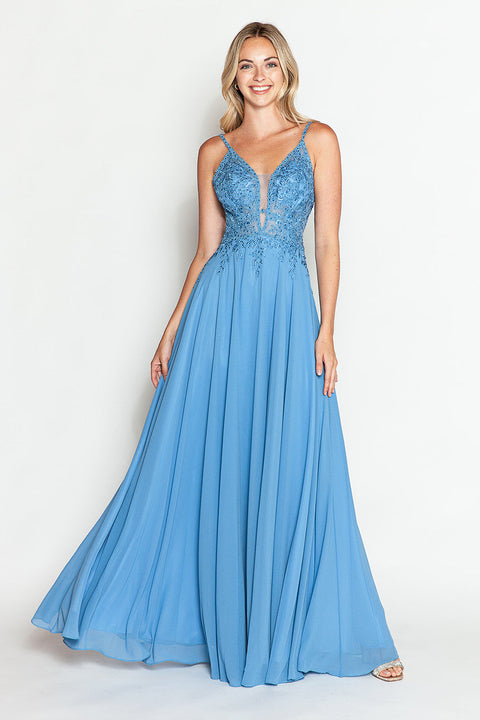 Long Formal Evening Prom Dress Lenovia 8185