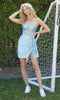 Strapless Short t Homecoming Dress: Nox Anabel K971