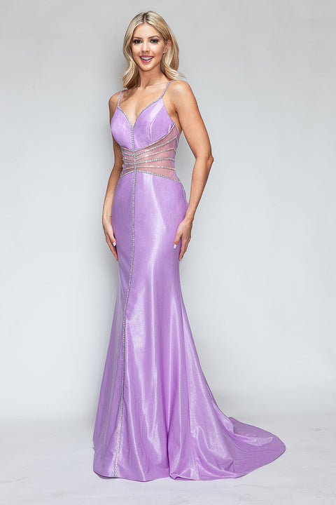 Long Evening Formal Mermaid Prom Dress Lenovia 8344