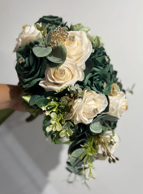 Long Bouquet in Garden Sage Green