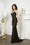 Juno M1006's Sleeveless Mermaid Gown with Stunning Embroidery