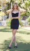 Short Black Homecoming Dress: Nox Anabel M993