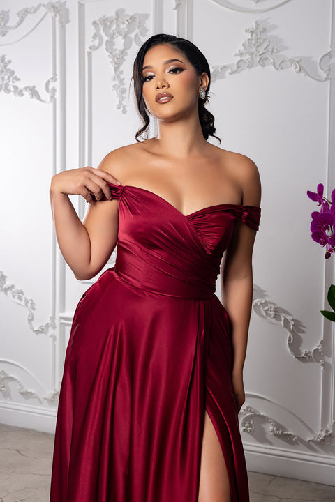 May Queen MQ2187 - Ruched Bodice Sweetheart Formal Gown
