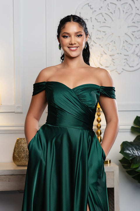 May Queen MQ2187 - Ruched Bodice Sweetheart Formal Gown