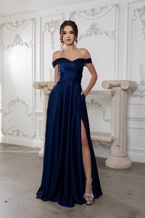 May Queen MQ2187 - Ruched Bodice Sweetheart Formal Gown