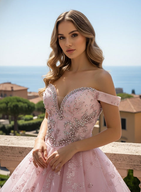 Bella Princess PQ1104 removable skirt ball gown — image 3.0