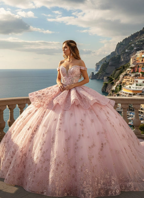 Bella Princess PQ1104 removable skirt ball gown — image 1.0