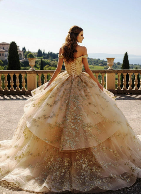 Bella Princess PQ1104 removable skirt ball gown — image 2.0