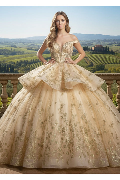 Bella Princess PQ1104 removable skirt ball gown — image 13.0