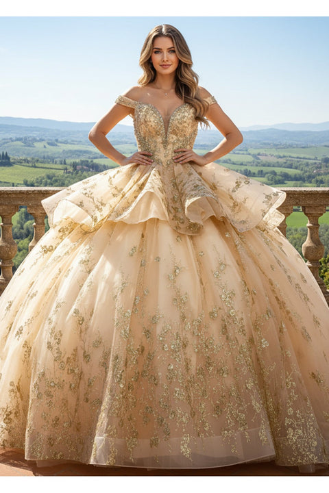 Bella Princess PQ1104 removable skirt ball gown — image 11.0