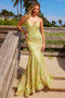 Nox Anabel Q1540 Sequin Print Sleeveless Gown