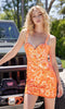 Sequin Short Homecoming Dress by Nox Anabel Q155