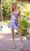 Short Print Homecoming Dress by Nox Anabel Q159