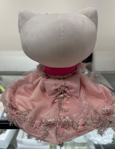 Blush Pink Quinceañera Teddy Bear