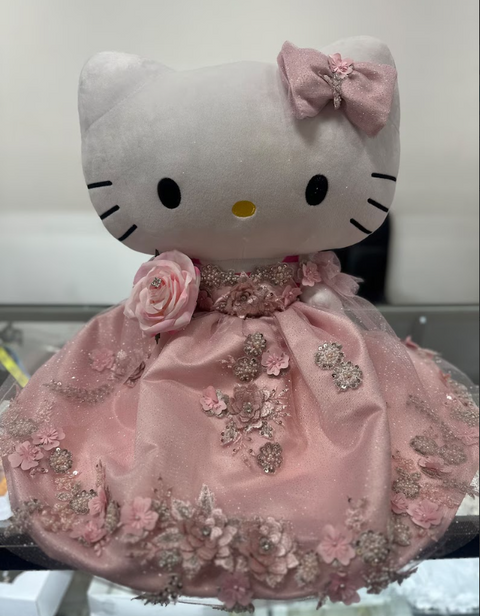 Blush Pink Quinceañera Teddy Bear