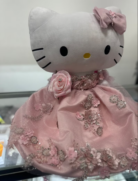 Blush Pink Quinceañera Teddy Bear