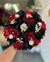 Quinceañera Bouquet in Burgundy and Black