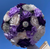 Quinceañera Bouquet in Egg Plant Lilac and Ivory
