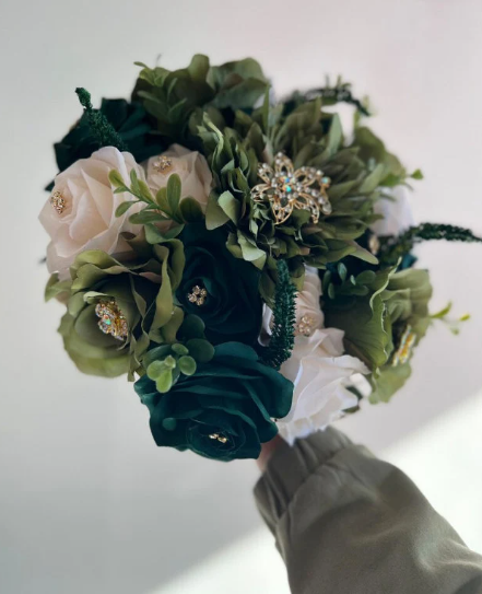 Quinceañera Bouquet in Enchanted Forest