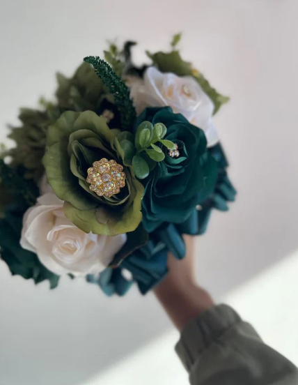 Quinceañera Bouquet in Enchanted Forest