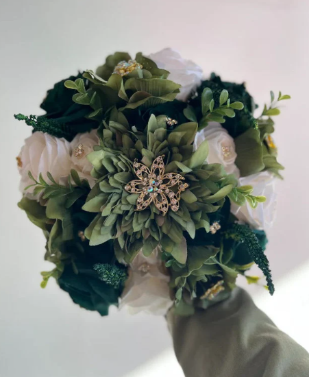 Quinceañera Bouquet in Enchanted Forest