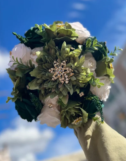 Quinceañera Bouquet in Enchanted Forest