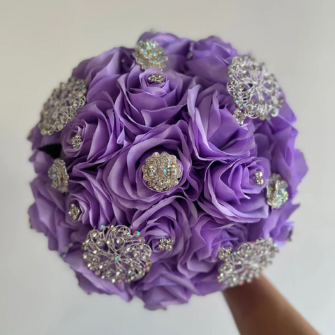 Quinceañera Bouquet in Lilac