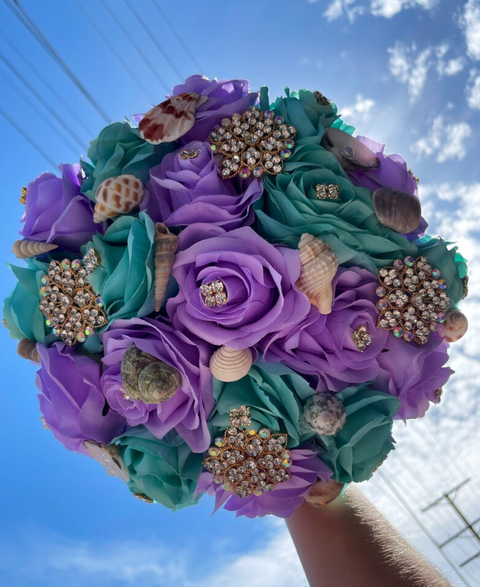 Quinceañera Bouquet in Under The Sea