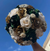 Quinceañera Emerald Green Gold and Ivory Bouquet