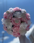 Quinceañera Light Pink and White Bouquet