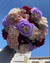 Quinceañera Lilac Pink Burgundy Bouquet