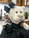 Black Quinceañera Teddy Bear