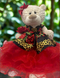 Black and Red Charro Quinceañera Teddy Bear