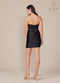 Strapless Embroidered Short Dress with Slit by Nox Anabel R922"