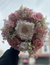 Rose Pink and Ivory Garden-Themed Bouquet for Quinceañera
