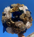 Royal Blue Gold Ivory Bouquet for Quinceañera