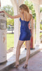 Embroidered Homecoming Dress by Nox Anabel T140
