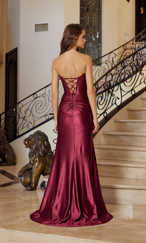 Nox Anabel T1861 Long Prom Gown with Elegant Silhouette