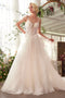 Ladivine WL029 Sleeveless Appliqué A-Line Bridal Gown