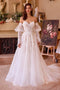 Ladivine WL032 Strapless Long Sleeve Bridal Gown