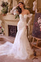 Ladivine WL033 Strapless Glove Mermaid Bridal Gown