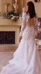 Ladivine WL036 Long Sleeve Mermaid Bridal Gown