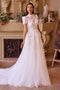 Ladivine WL040 Strapless Sweetheart Bridal Gown with Short Sleeve