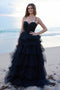 Nox Anabel Y1545 Sleeveless Ruffled Ball Gown